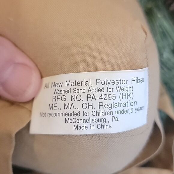 Overly Raker primitive plush Christmas mouse - Picture 8 of 10